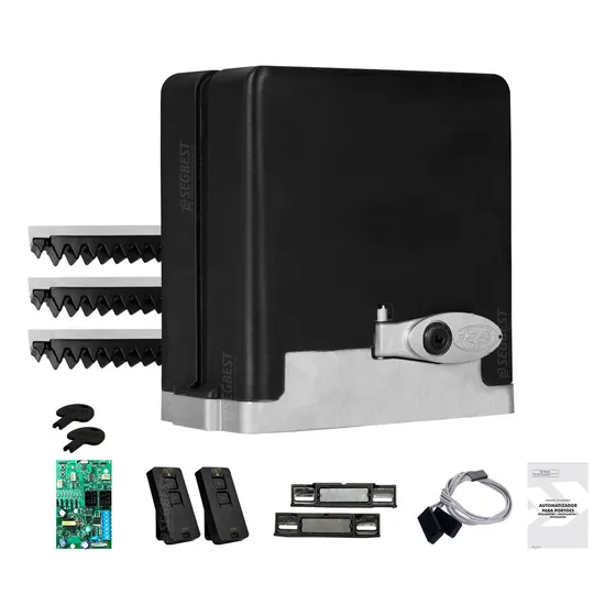 Kit Motor Portão Ppa Dz Stark 700 1/2 220v Frequência 60hz Tamanho da Engrenagem Z18