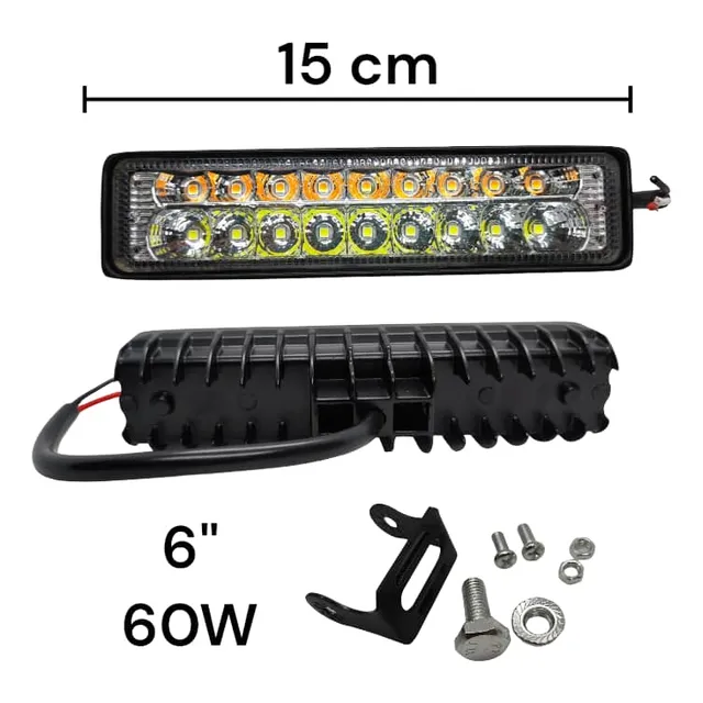 Barra Led 6 Pulgadas 60w.