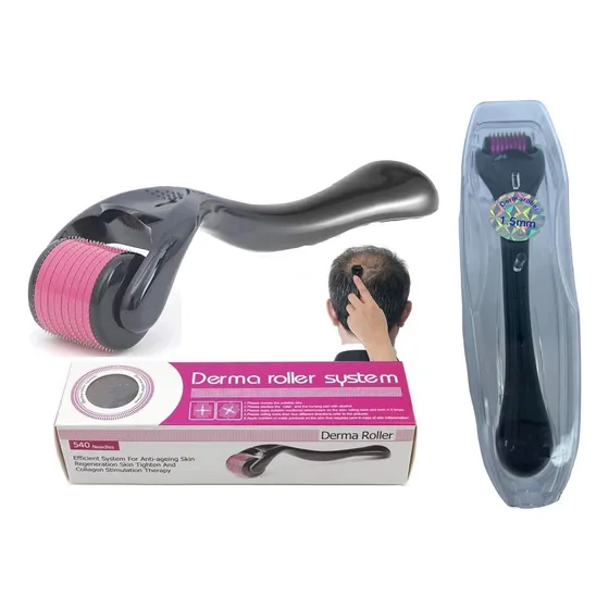 Dermaroller 1.5 Mm C Rece Cabello Regenera Colageno Elastina