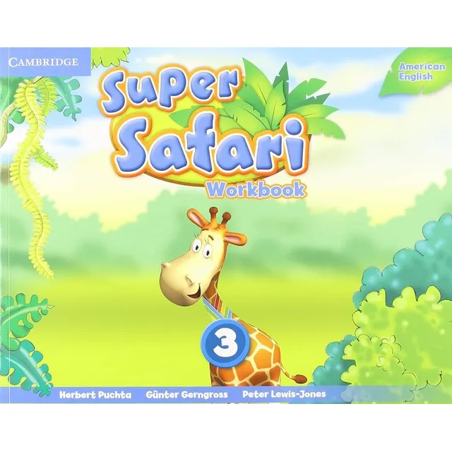 Super Safari American English Level 3 Workbook - Cambridge