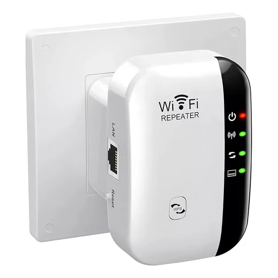 Repetidor Amplificador De Wifi Para El Hogar 300mbps Blanco