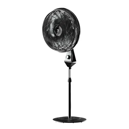 Wap Ventiladores Flow Turbo Coluna De pé - 50 cm - 60 - Preto Cinza - Plástico - 8