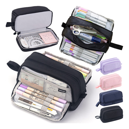 Estuche Lapicera Doble Nivel Organizador 6 Zonas Para Lápice Estuche Lapicera Doble Nivel Organizador 6 Zonas Para Lápice