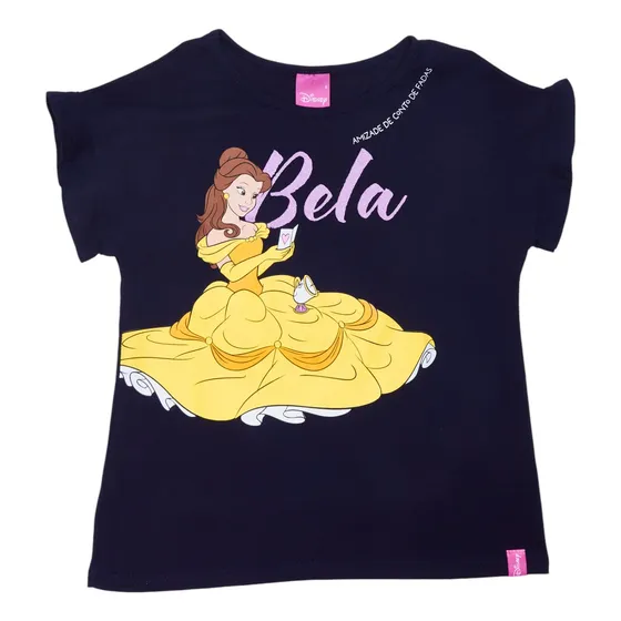 Blusa Bebê Malwee Kids Algodão Gola Redonda Curta