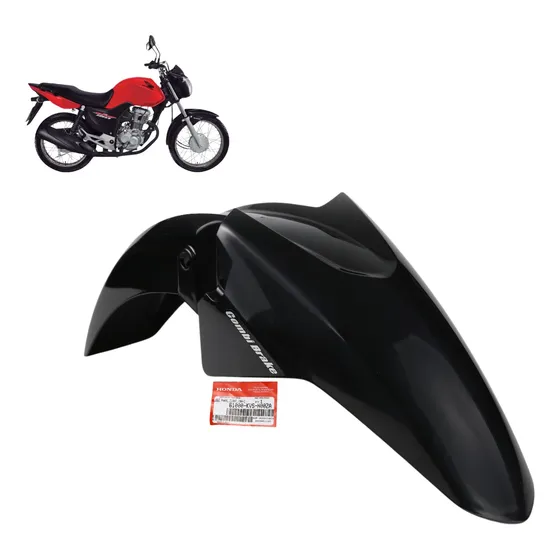 Paralama Dianteiro Cg 160 Start 2019 A 2022 Preto Original