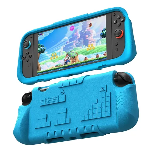 Kit Switch 2 Stitch Case Eva + Capa Gamer Personalizada