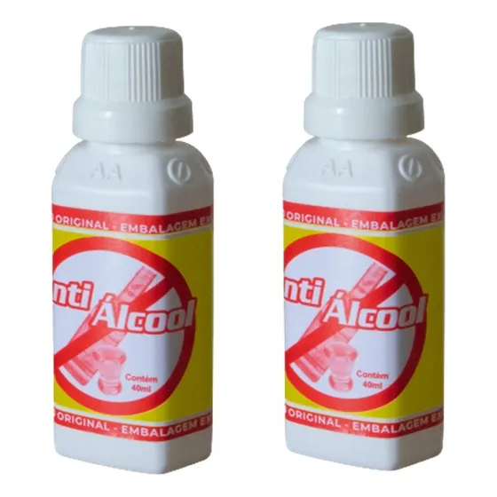 2x Antietanol Produto Parar Beber Anti Alcool 100% Original
