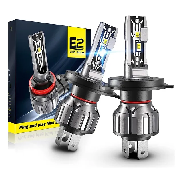 Bombillos Led Carro O Moto H4 Sin Ventilador 25.000 Lumens