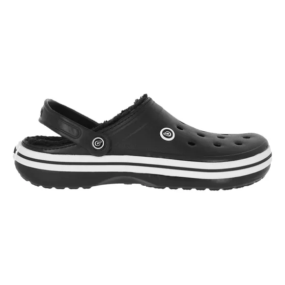 Zueco Bamers Refugio Line Hombre Negro/blanco