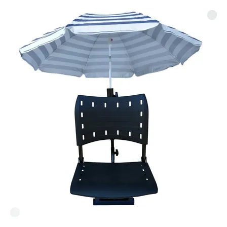 Cadeira Para Barco Dobrável Com Suporte De Guarda Sol
