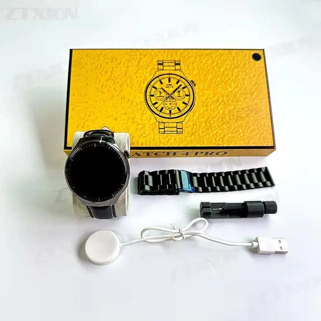 Reloj Inteligente Watch 4 Pro De Alta Gama Y Sofisticado