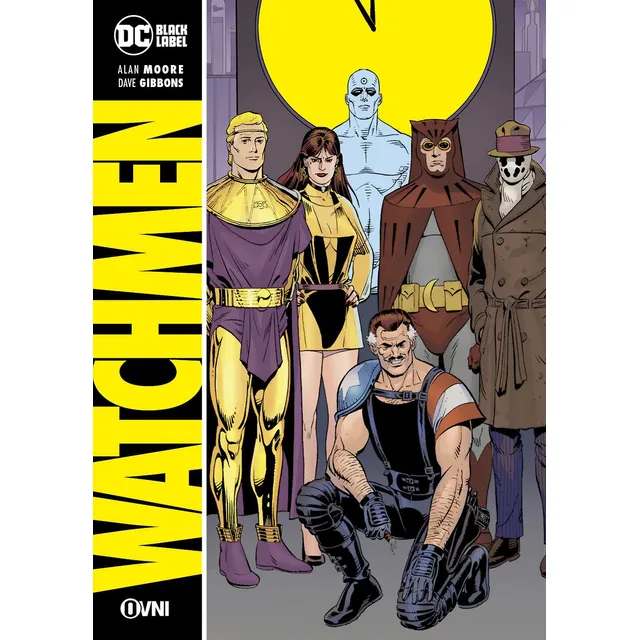 Comic Dc Watchmen Black Label Ovni Press