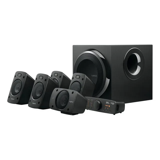 Bocinas Logitech Z906 Sonido 5.1 Thx Dts Subwoofer 500w Rms