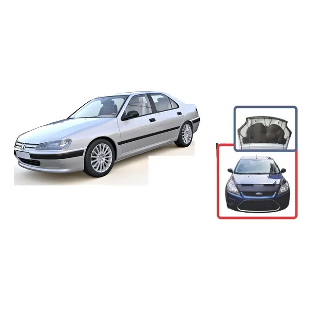 Mascara Funda Cubre Capot Peugeot 406 Cuero