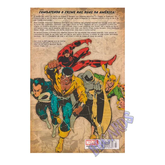 Hq Paladinos Marvel Coleção Histórica Volume 3