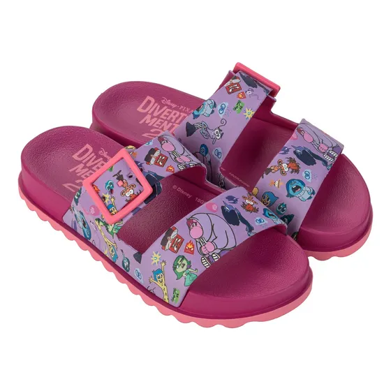 Babuche Grendene Kids Meninas Divertidamente Disney