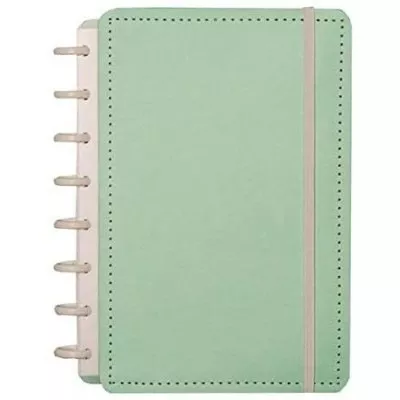 Caderno Inteligente 80f Grande Pastel Verde