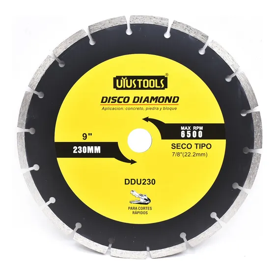 Disco Diamantado 9  Uyustools Ddu230