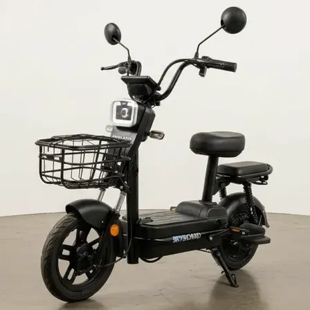 Bicicleta Elétrica Skyboard 48v-21ah 60km Nfc Lítio Nova Preto 14  