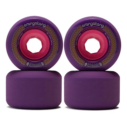 Roda Orangatang In Heat 75mm 77a Skate Longboard | Frete grátis