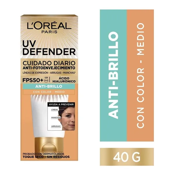Protetor Solar L´Oréal Uv Defender 50spf X 40g