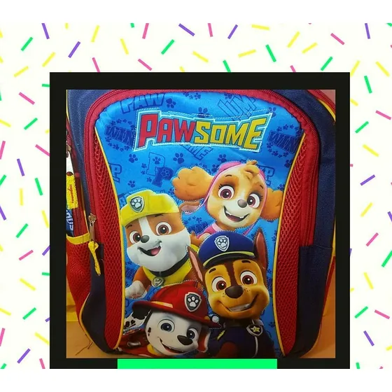Morral, Bulto , Bolso Original Paw Patrol Nuevo 
