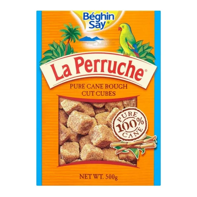 Cubos De Azúcar Moreno La Perruche Rough Cut 500g
