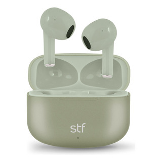 Audífonos Inalámbricos True Wireless Stf Aurum Ligero Color Verde Audífonos Inalámbricos True Wireless Stf Aurum Ligero Color Verde