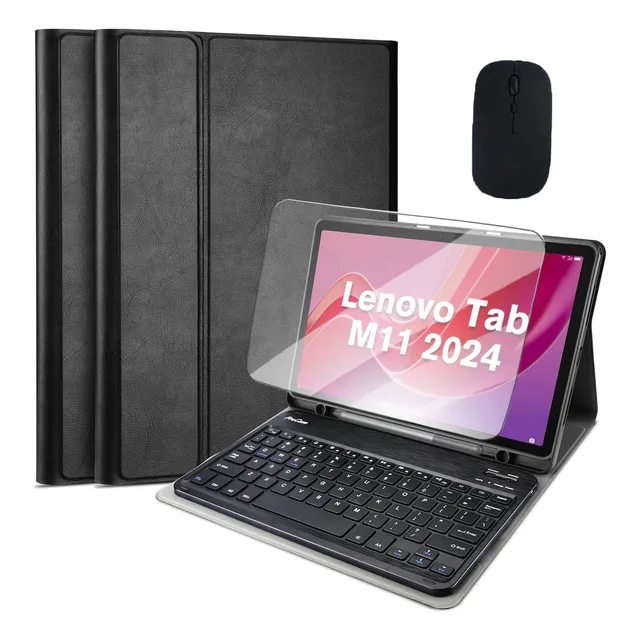 Funda Teclado+ Mica Para Lenovo Tab M11 / Xiaoxin Pad 2024 Ñ