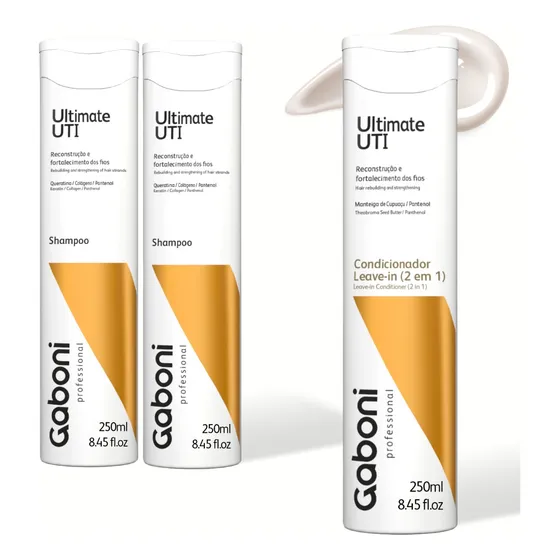 Shampoo Reconstrutor (2 Unidades) + Condicionador Reconstrut