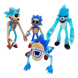 Sonic Exe Calavera Figura Shin Tapes 4 Muñecos Juguete Sonic Exe Calavera Figura Shin Tapes 4 Muñecos Juguete