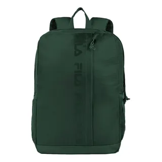 Mochila Casual Masculina E Feminina Tone Logos Fila Cor Verde Floresta Desenho Do Tecido Lisa Mochila Casual Masculina E Feminina Tone Logos Fila Cor Verde Floresta Desenho Do Tecido Lisa