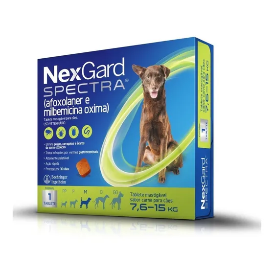 Nexgard Spectra De 7,6 A 15kg - Full