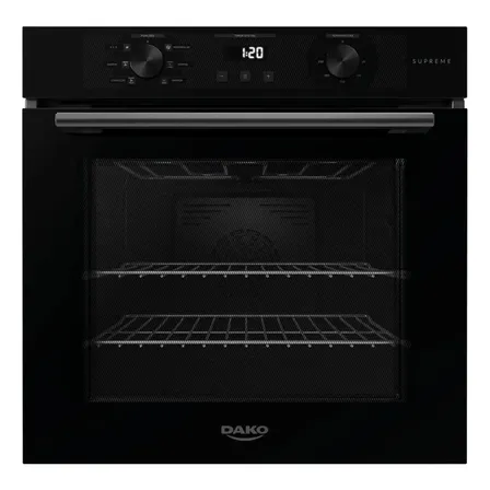 Forno De Embutir Elétrico Dako Supreme 80 L Digital 220v 220v Preto
