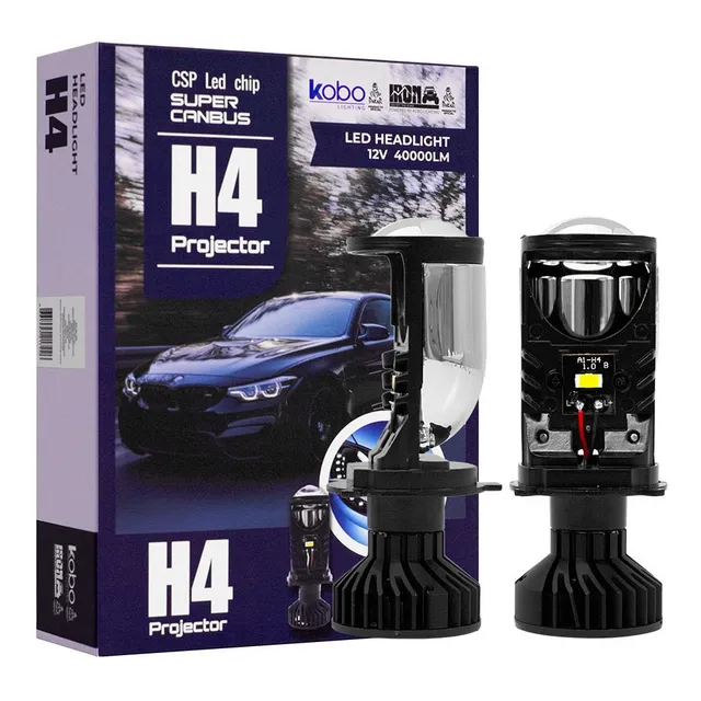Foco Kit Led H4 Premium Canbus Proyector Alta Y Baja  