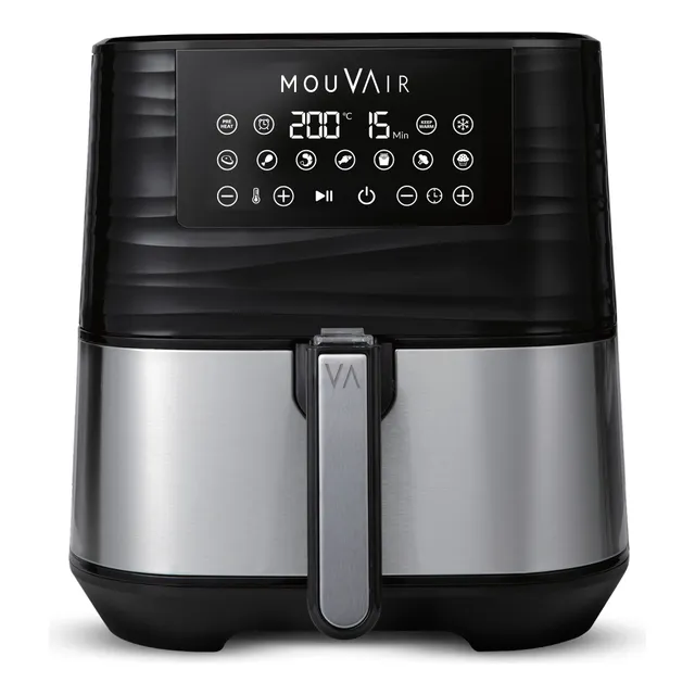 Freidora de aire Mouvair Air Fryer Mouvair Gourmet 5.5 L de 5.5L color negro