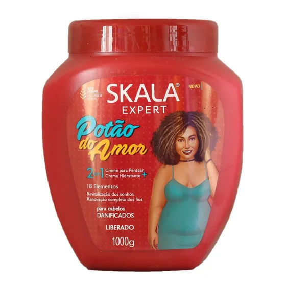 Skala Potao Do Amor Máscara Vegana Crema Peinar Dañado 1kg