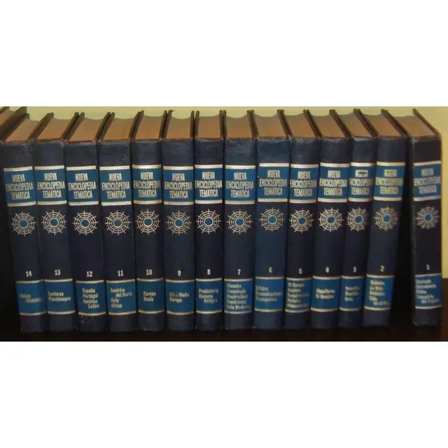 Nueva Enciclopedia Temática Completa 14 Tomos Grolier