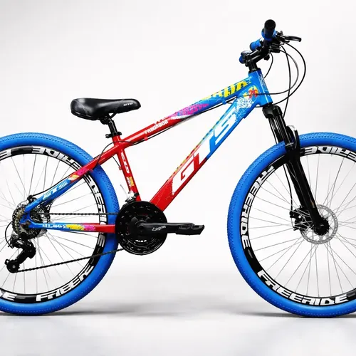 Bicicleta Aro 26 Rino Everest - 21 Vel. Cambios Shimano Cor Preto