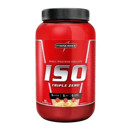Iso Triple Zero Intregral Médica | 100% Whey Isolado (907g)