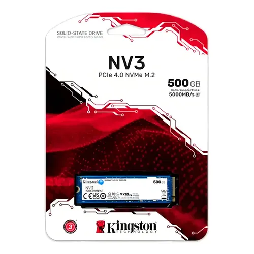 Ssd 500gb Nv1 Pcie Nvme M2 2280 - Kingston | MercadoLivre
