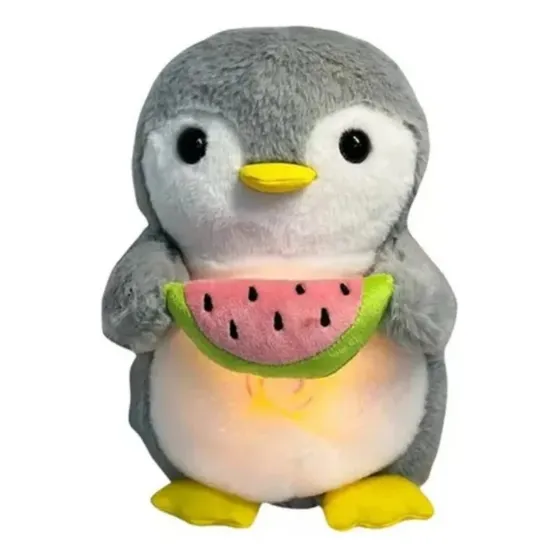 Peluche Con Forma De Pingüino En V Que Respira, Pingüino Sue
