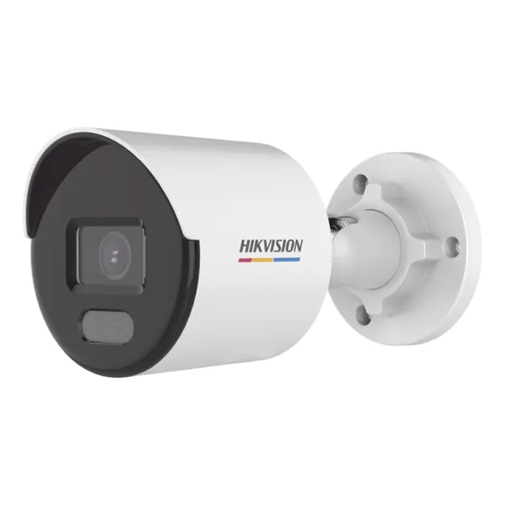 Cámara Hikvision Bullet 2 Mp Gama Value Colorvu Ds-2cd1027g2-l 2.8mm