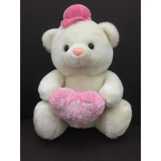 Oso De Peluche 36cm De Largo Quiéreme Día De Los Enamorados