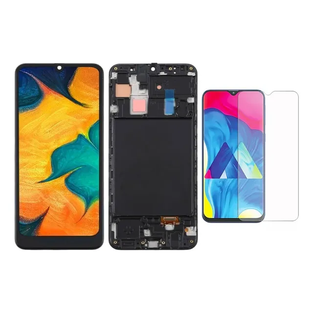 Tela Display Lcd Frontal Compatível A30 A305 Premium Com Aro