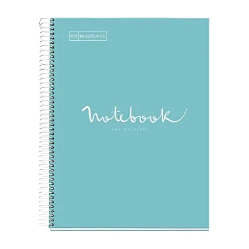 Cuaderno Emotions, 1 Franja De Color, A4, 80 Hojas Raya...