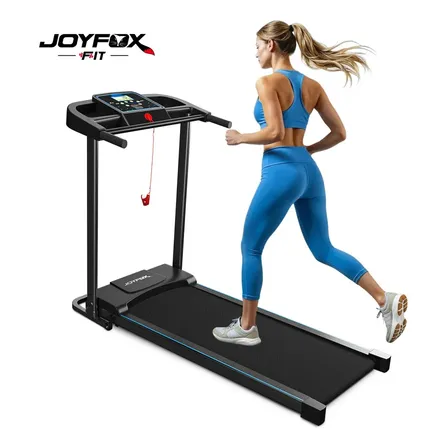 Esteira Elétrica Ergométrica Joyfox Fit Concept 2 Residencial Dobrável Corrida Speedy 10km/h 127/220v Preto