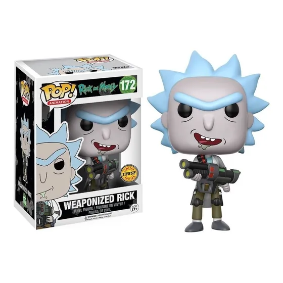 Weaponized Rick Chase 172 Con Arma Funko Pop Chase