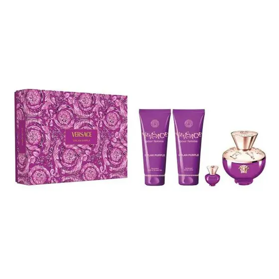 Set Perfume Femenino Versace Dylan Purple Edp 100ml