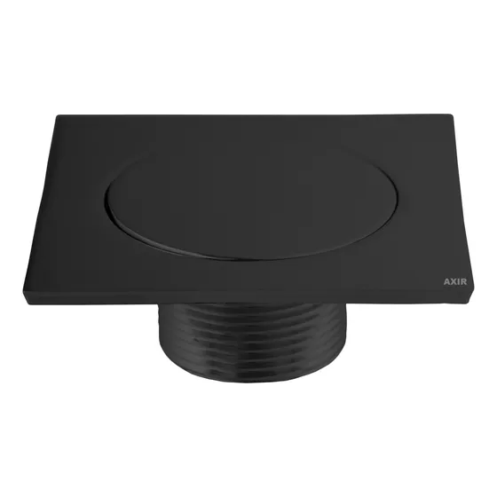 Rejilla Axir Piso Baño Cocina Desagüe Click Clac 10x10 Negro